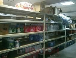 Сеть супермаркетов автозапчастей "Автобан", стеллажи полочные